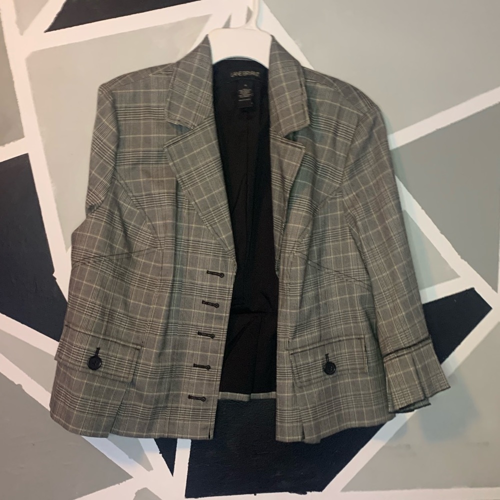 Grey Patterned Blazer